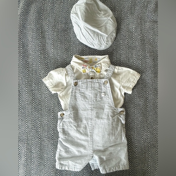 Tommy Bahama Other - Tommy Bahama Baby Boy Seersucker Outfit | 12M | 4 piece set